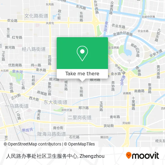 人民路办事处社区卫生服务中心 map