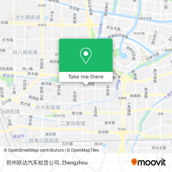 郑州联达汽车租赁公司 map