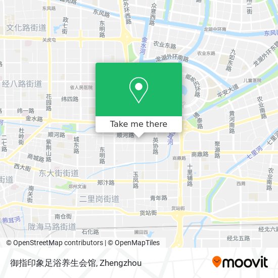 御指印象足浴养生会馆 map