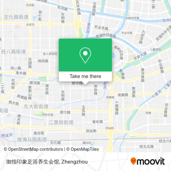 御指印象足浴养生会馆 map
