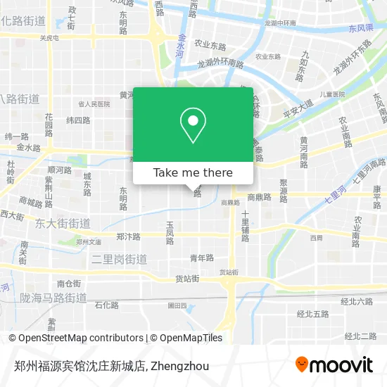 郑州福源宾馆沈庄新城店 map