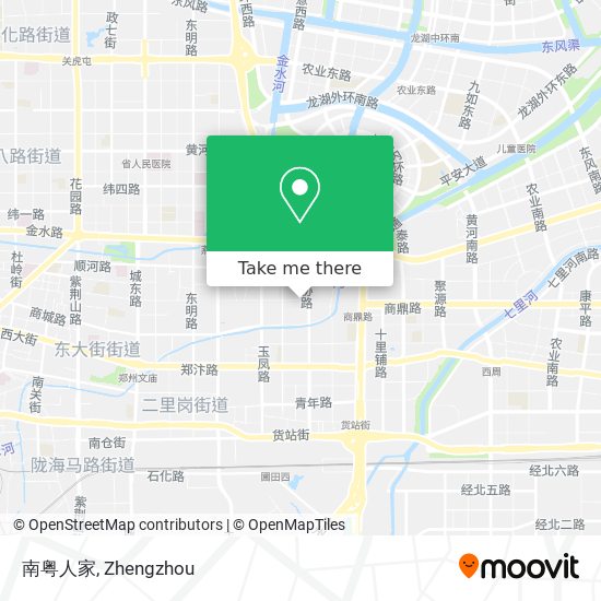 南粤人家 map