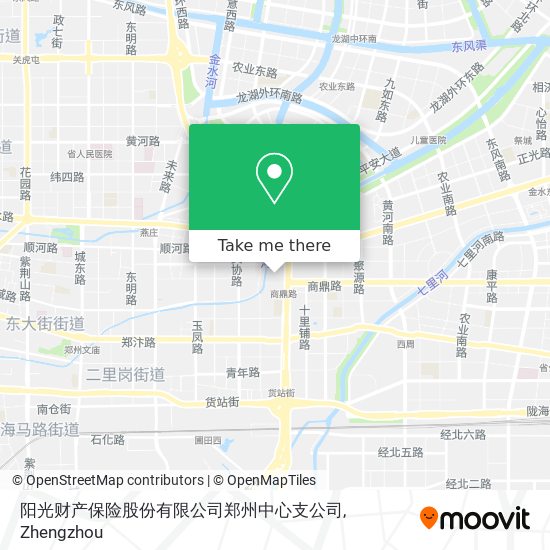 阳光财产保险股份有限公司郑州中心支公司 map