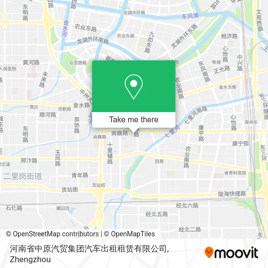 河南省中原汽贸集团汽车出租租赁有限公司 map
