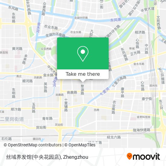 丝域养发馆(中央花园店) map