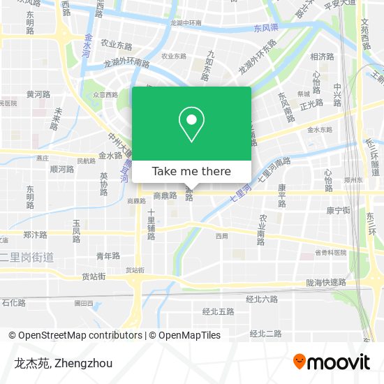 龙杰苑 map