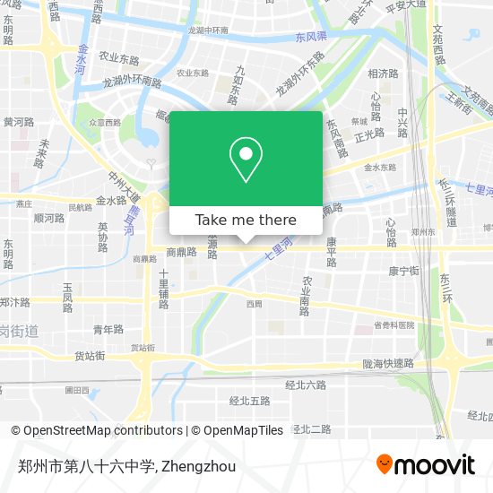 郑州市第八十六中学 map