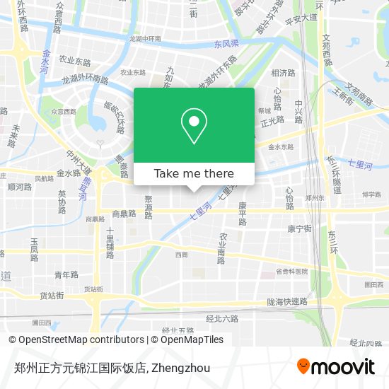 郑州正方元锦江国际饭店 map
