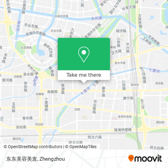 东东美容美发 map