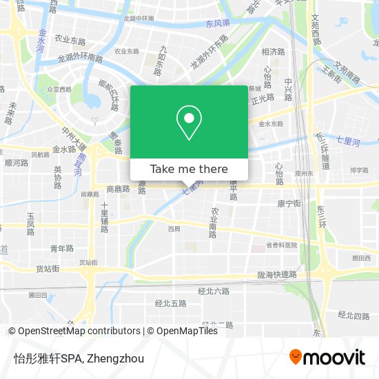 怡彤雅轩SPA map