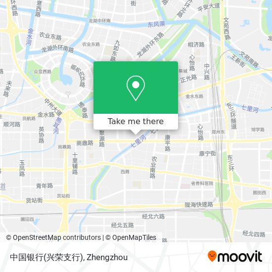 中国银行(兴荣支行) map