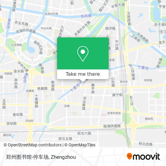 郑州图书馆-停车场 map
