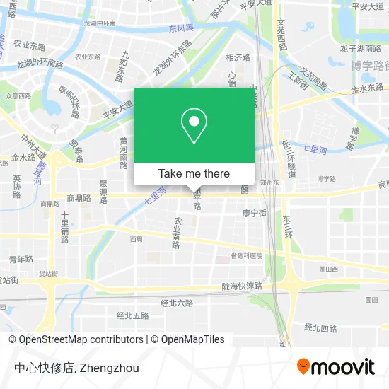 中心快修店 map