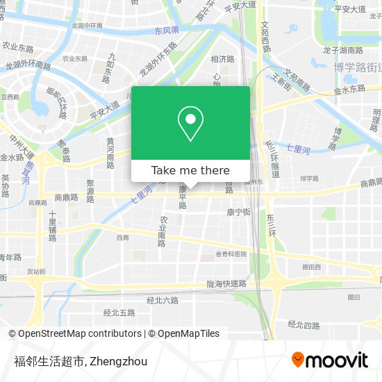 福邻生活超市 map