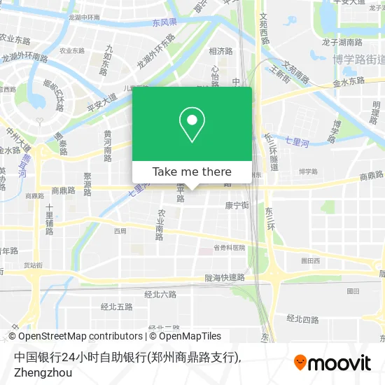 中国银行24小时自助银行(郑州商鼎路支行) map