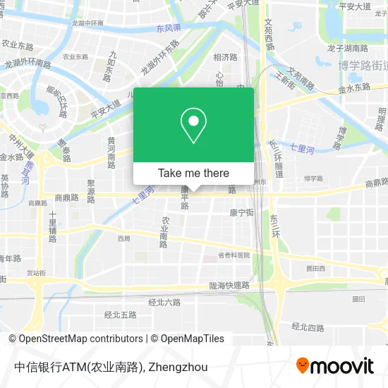中信银行ATM(农业南路) map
