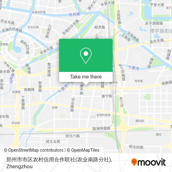 郑州市市区农村信用合作联社(农业南路分社) map