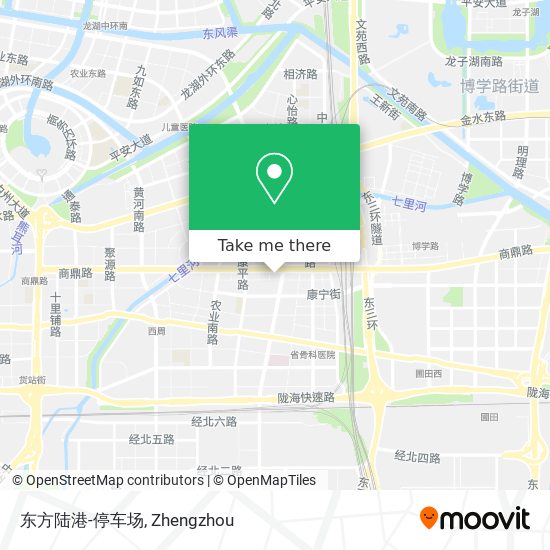 东方陆港-停车场 map