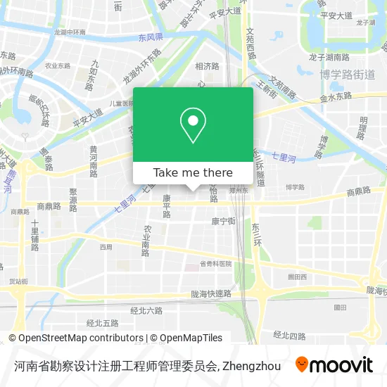 河南省勘察设计注册工程师管理委员会 map