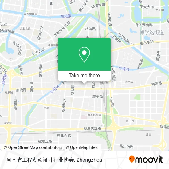 河南省工程勘察设计行业协会 map