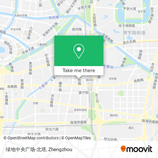 绿地中央广场-北塔 map