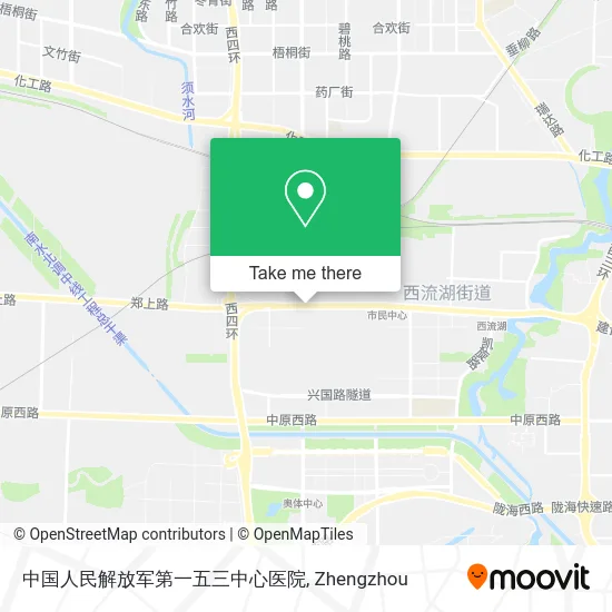 中国人民解放军第一五三中心医院 map