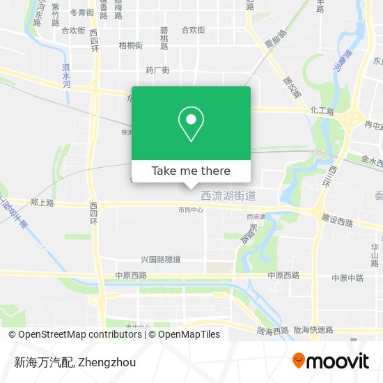 新海万汽配 map