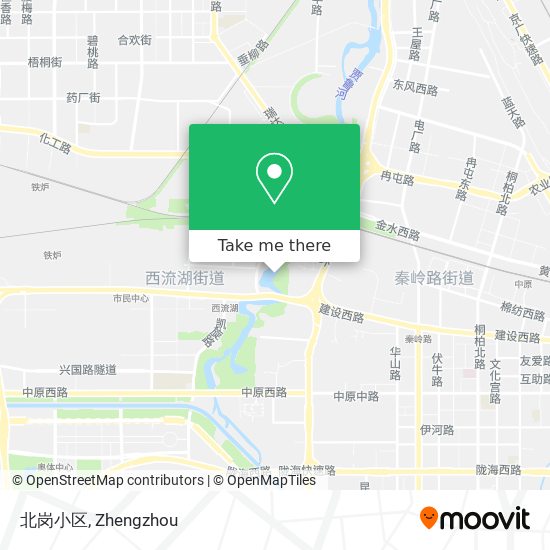 北岗小区 map