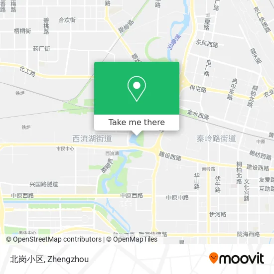 北岗小区 map
