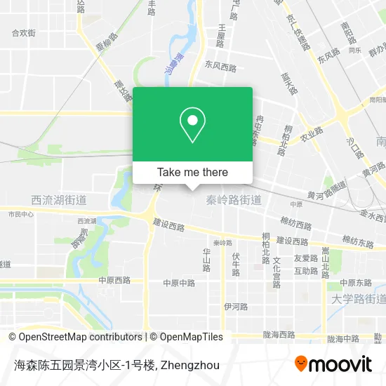 海森陈五园景湾小区-1号楼 map