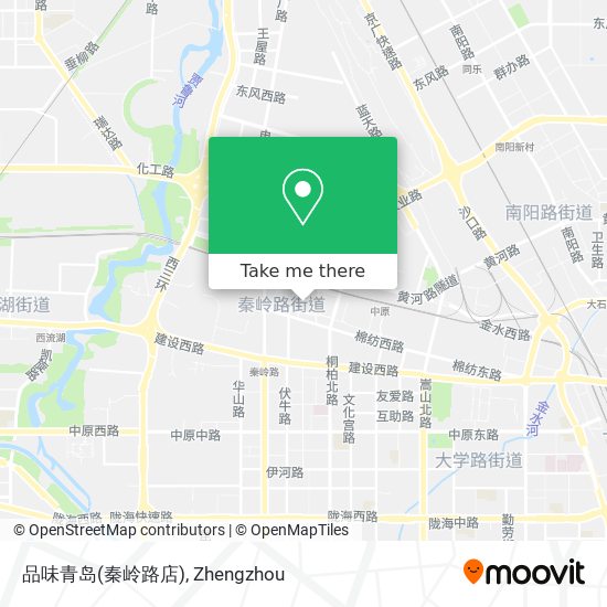 品味青岛(秦岭路店) map