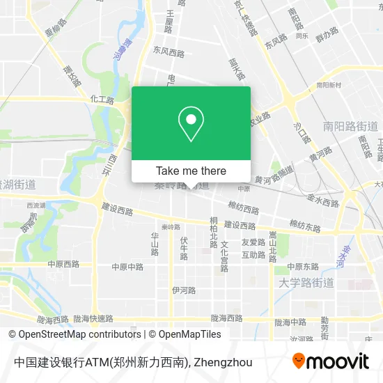 中国建设银行ATM(郑州新力西南) map