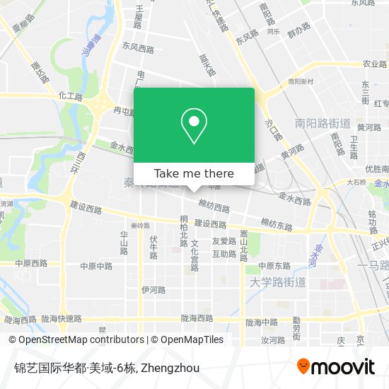 锦艺国际华都·美域-6栋 map