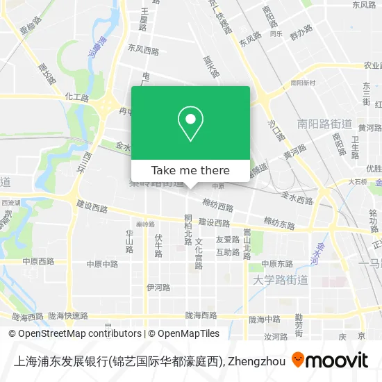 上海浦东发展银行(锦艺国际华都濠庭西) map