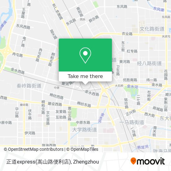 正道express(嵩山路便利店) map