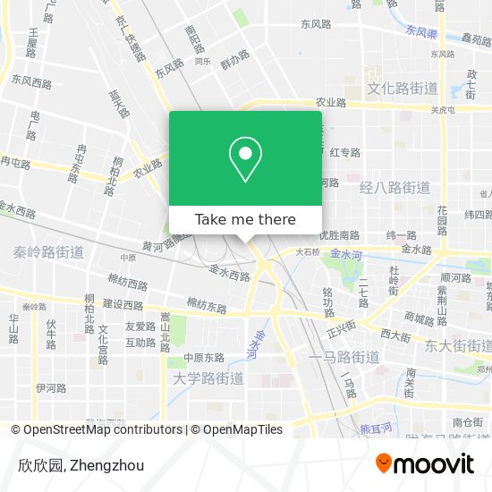 欣欣园 map