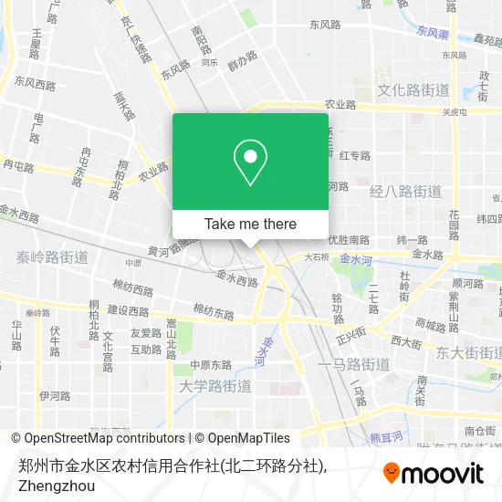 郑州市金水区农村信用合作社(北二环路分社) map