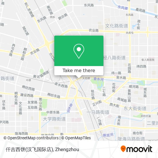 仟吉西饼(汉飞国际店) map