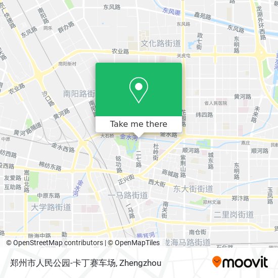 郑州市人民公园-卡丁赛车场 map