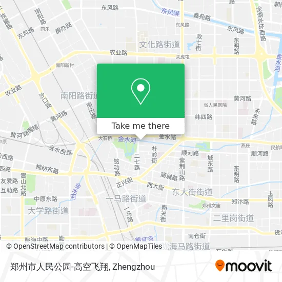 郑州市人民公园-高空飞翔 map