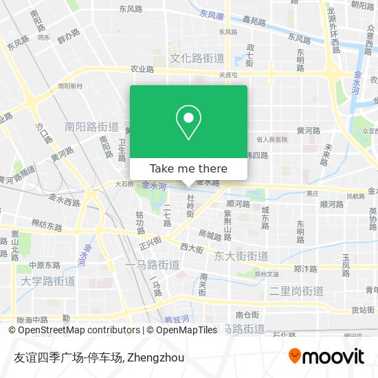 友谊四季广场-停车场 map