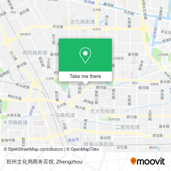 郑州文化局商务宾馆 map