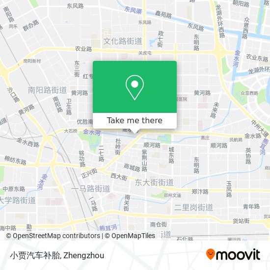 小贾汽车补胎 map