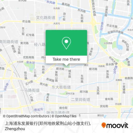 上海浦东发展银行(郑州地铁紫荆山站小微支行) map