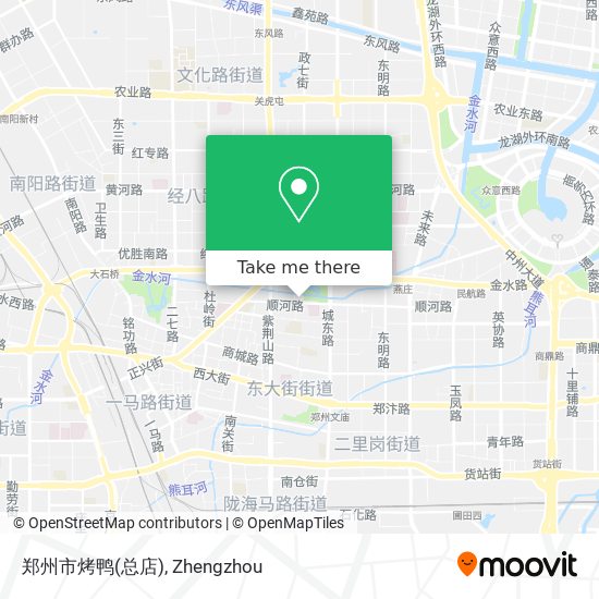 郑州市烤鸭(总店) map