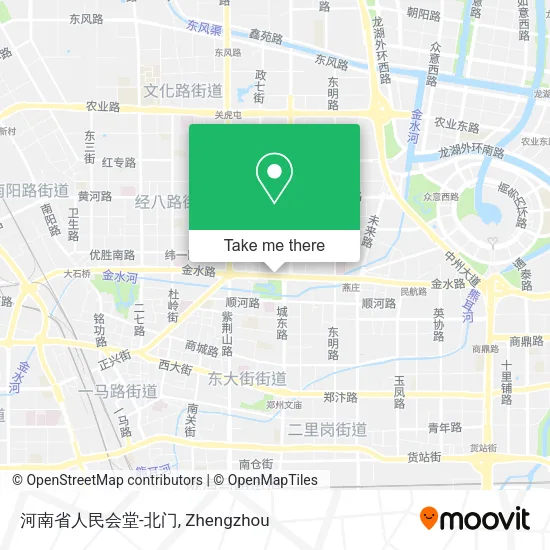 河南省人民会堂-北门 map