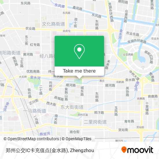 郑州公交IC卡充值点(金水路) map