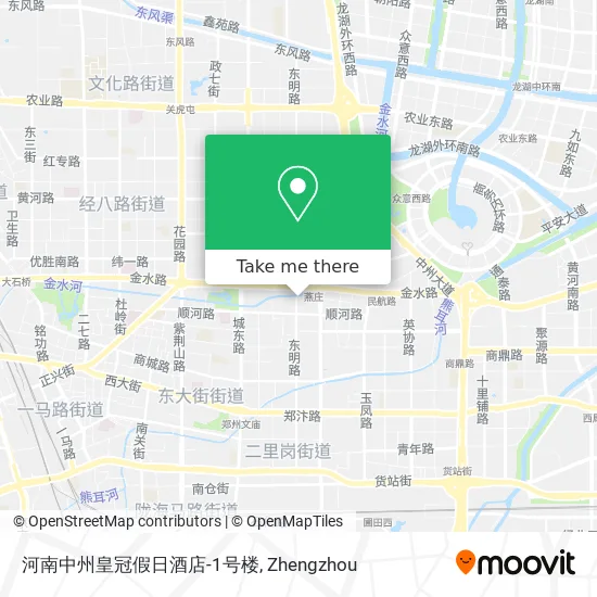 河南中州皇冠假日酒店-1号楼 map