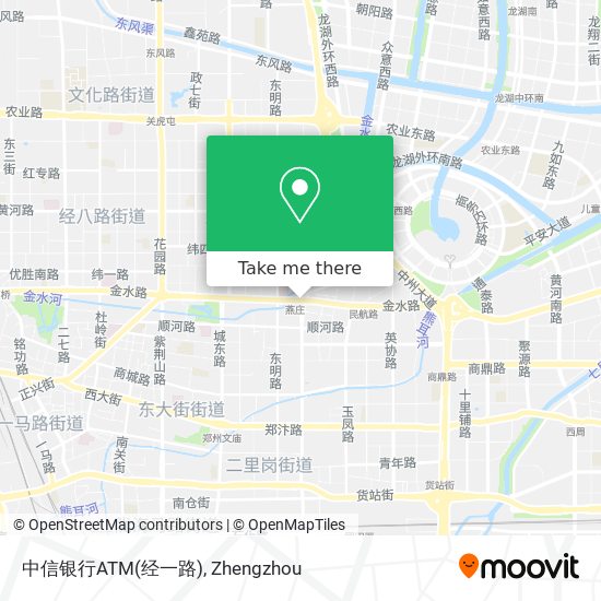 中信银行ATM(经一路) map