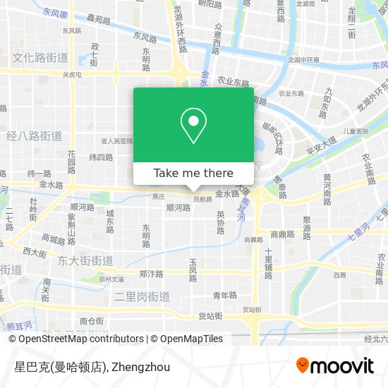 星巴克(曼哈顿店) map
